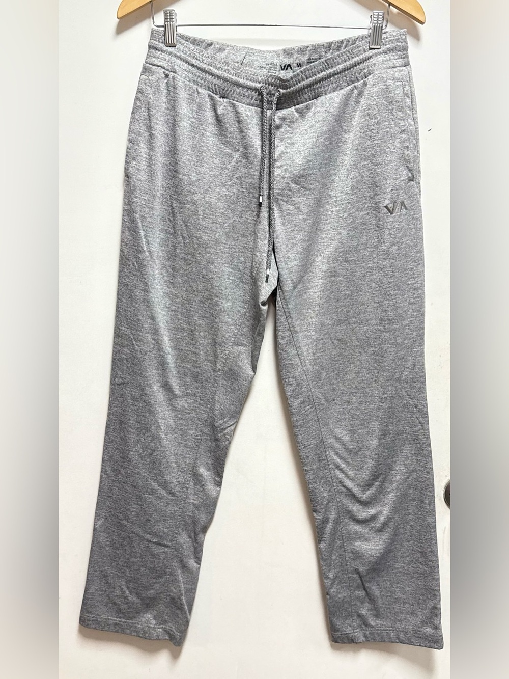 RVCA Men's Light Gray Athletic Joggers